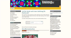 Desktop Screenshot of patchwork-anleitungen.de